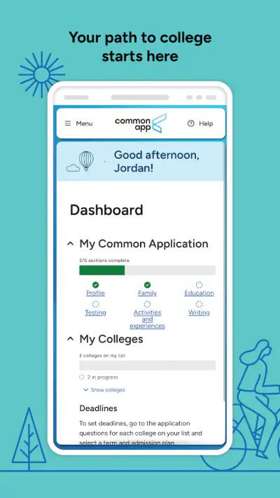 Common App screenshot 1