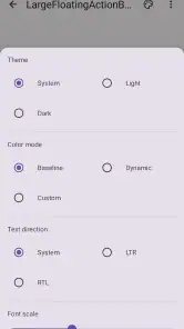 Compose Material Catalog screenshot