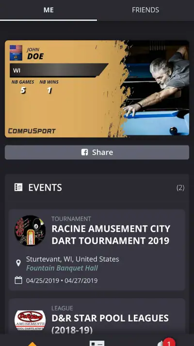 CompuSport screenshot 1