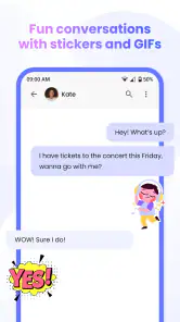 Connect SMS Home Screen screenshot