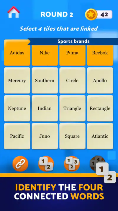 Connections Connect The Words screenshot 1
