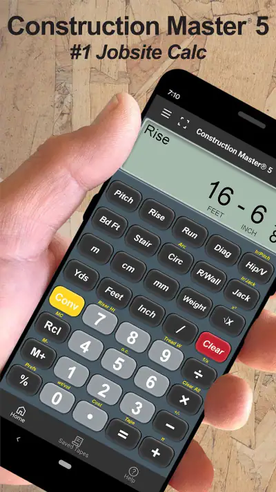 Construction Master 5 Calc screenshot 1