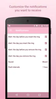 Contraceptive Ring Reminder + screenshot 4