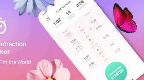 Contraction Timer & Counter 9m screenshot 1