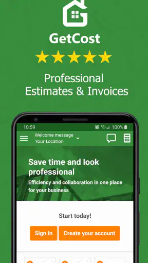 Contractor Estimate & Invoice screenshot 1
