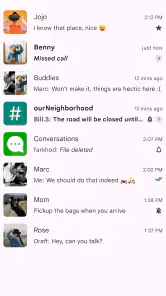 Conversations (Jabber / XMPP) screenshot