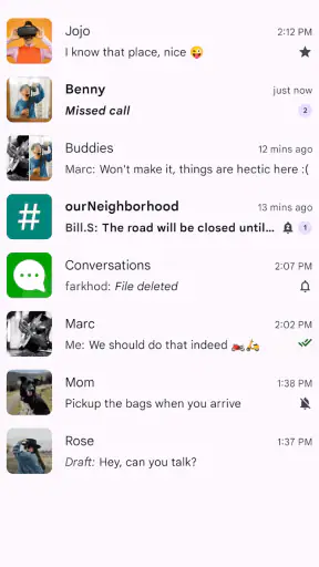 Conversations (Jabber / XMPP) screenshot 1