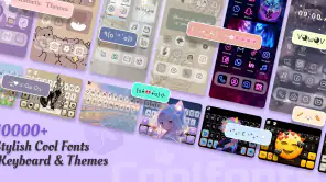 Cool Fonts Keyboard & Themes screenshot 1