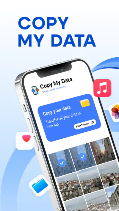 Copy My Data: Transfer Content screenshot 1