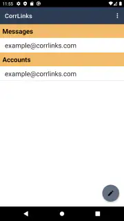 CorrLinks screenshot 2