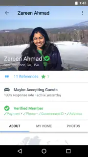 Couchsurfing Travel App screenshot 5