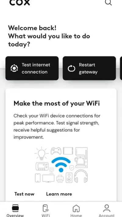 Cox Panoramic Wifi screenshot 1