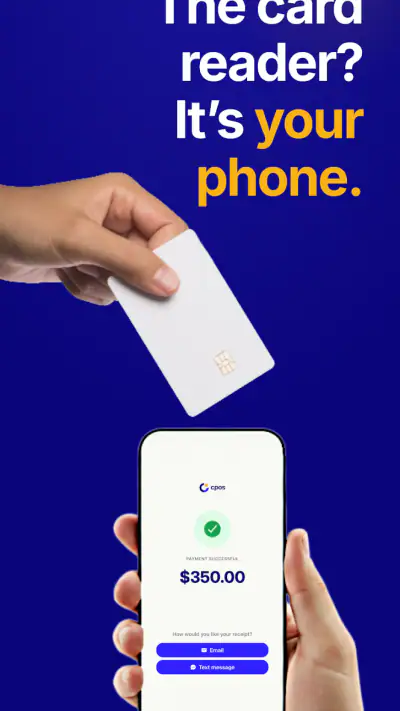 CPOS: Tap to Pay Card Reader screenshot 1