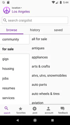 craigslist screenshot 1