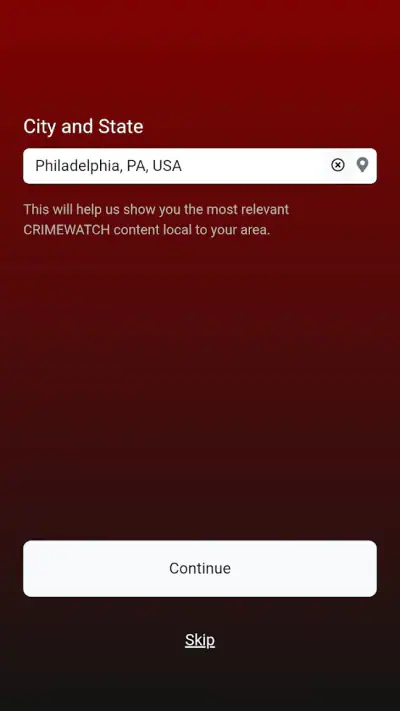 CRIMEWATCH screenshot 1