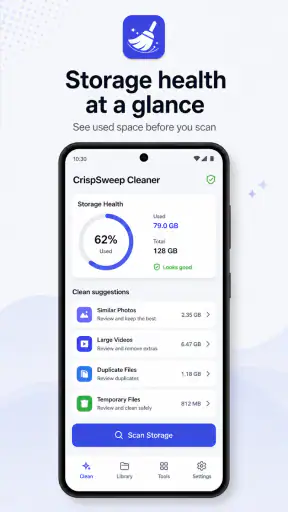 CrispSweep Cleaner screenshot 1