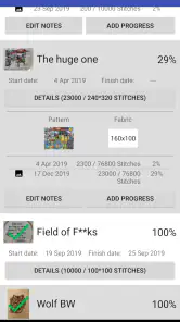 Cross Stitch Thread Organizer screenshot