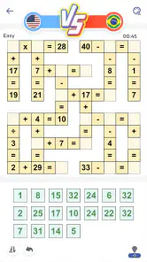 Crossmath - Math Puzzle Games screenshot