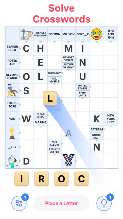 Crossword Challenge screenshot 1