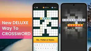 Crossword Deluxe: Word Puzzles screenshot 1