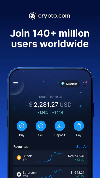 Crypto.com - Buy BTC, CRO, XRP screenshot 1