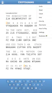Cryptogram · Cryptoquote Game screenshot 8