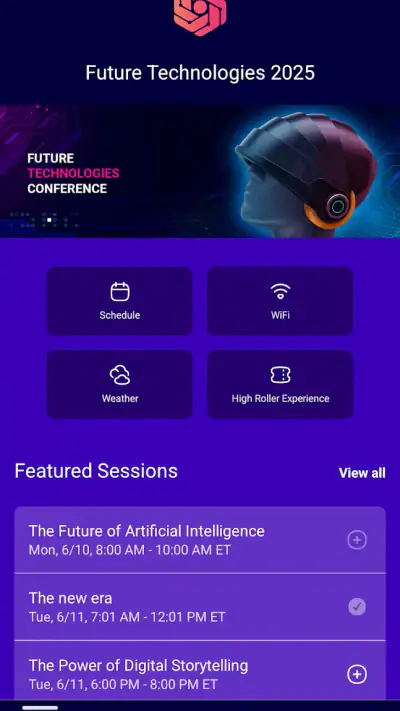 Cvent Events screenshot 1