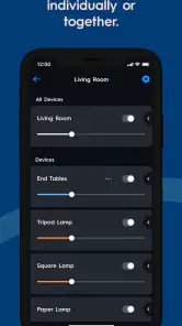 Cync (the new name of C by GE) screenshot