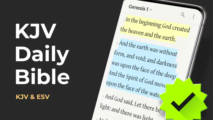 Daily Bible: Holy Bible KJV screenshot 1