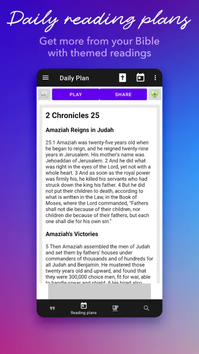 Daily Bible Study: Audio, Plan screenshot 1