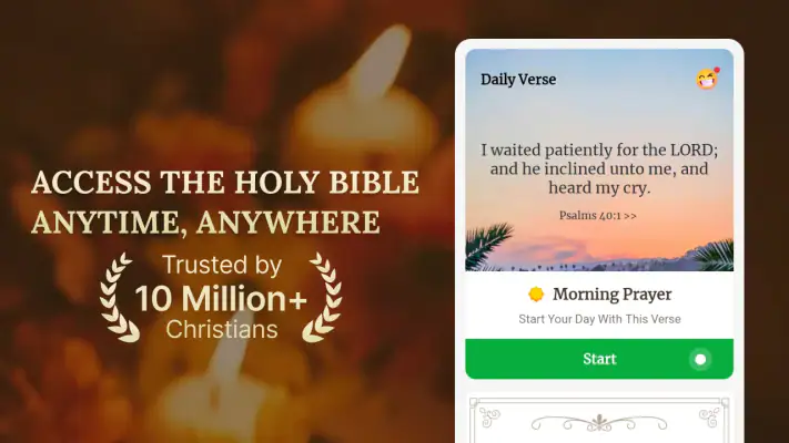 Daily Bible - Verse+Audio screenshot 1