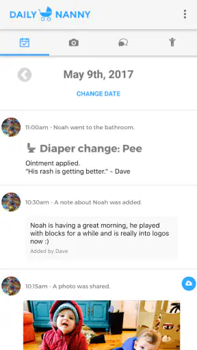 Daily Nanny screenshot 1