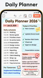 Daily Planner, To Do List screenshot 1