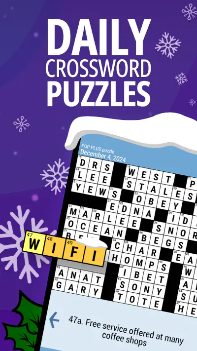 Daily POP Crossword Puzzles screenshot 1