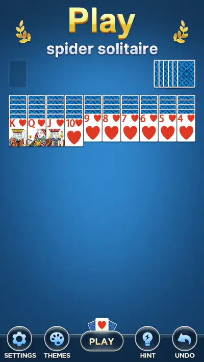 Daily Spider Solitaire Classic screenshot 1