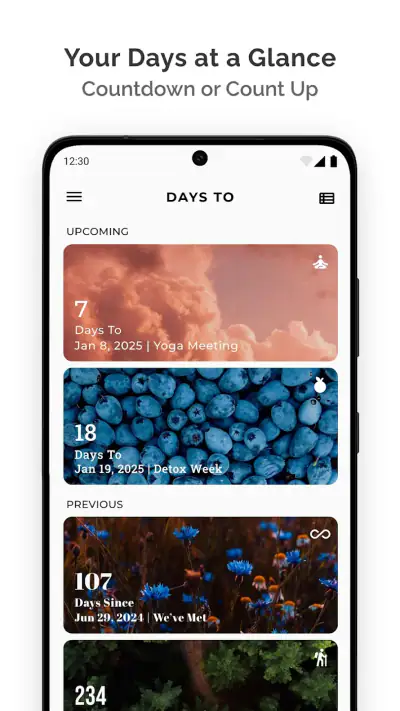 Days To | Countdown screenshot 1
