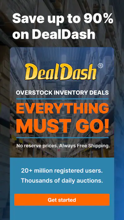 DealDash - Bid & Save Auctions screenshot 1