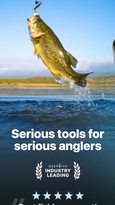 Deep Dive - Bass Fishing App screenshot 1