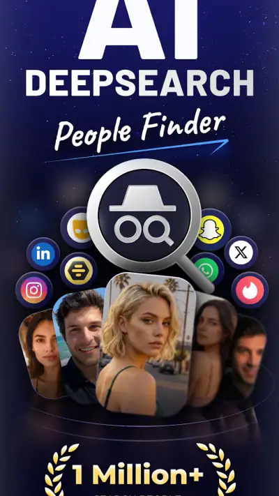 DeepSearch AI People Finder screenshot 1