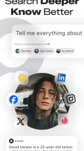 Deepsearch AI Search Assistant screenshot