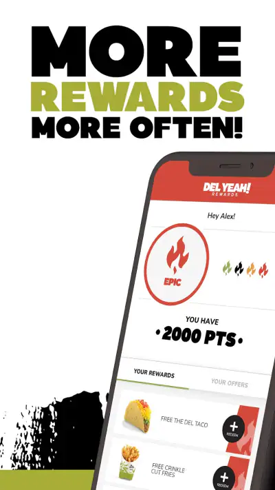Del Taco - Del Yeah! Rewards screenshot 1