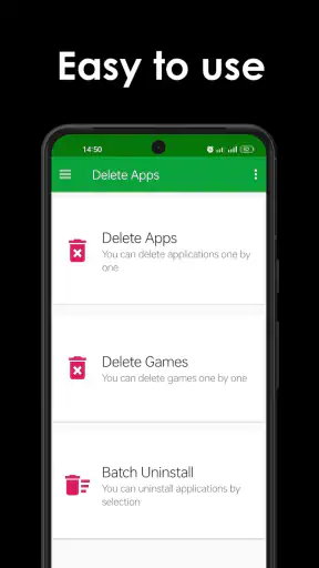 Delete apps - Easy Uninstall screenshot 1