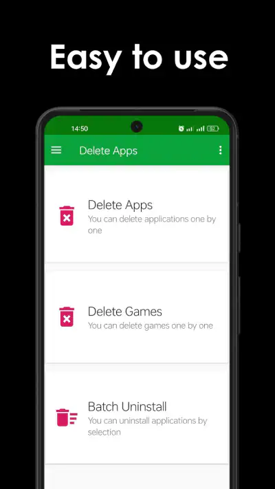 Delete apps - Easy Uninstall screenshot 1