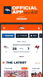 Denver Broncos screenshot