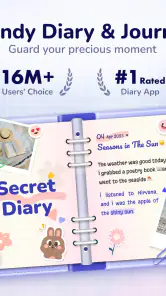 Diary with Lock: Diary Journal screenshot