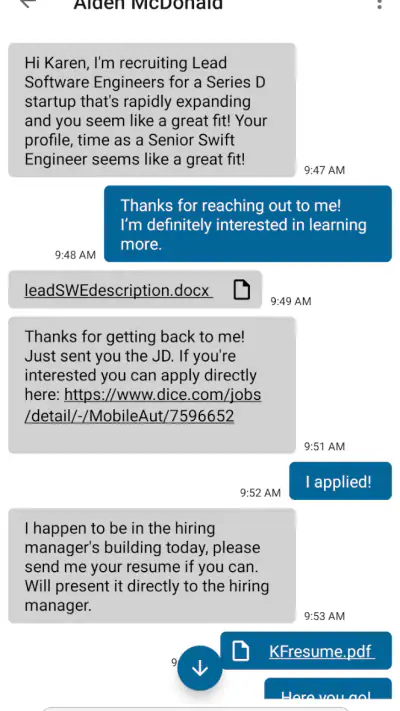 Dice Tech Careers screenshot 1