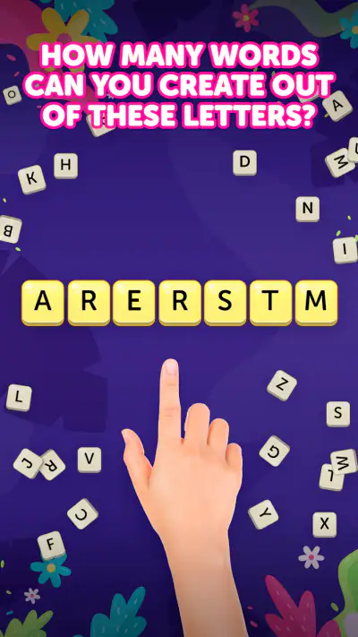Dice Words - Fun Word Game screenshot 1