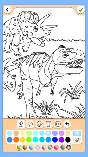 Dino Coloring Game screenshot 2