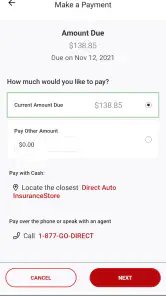 Direct Auto Insurance screenshot
