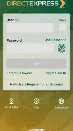 Direct Express® Mobile screenshot 1